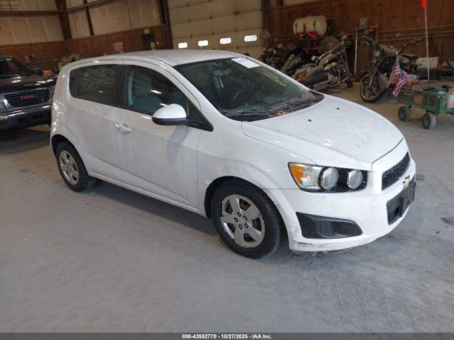  Salvage Chevrolet Sonic