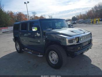  Salvage HUMMER H2 Suv