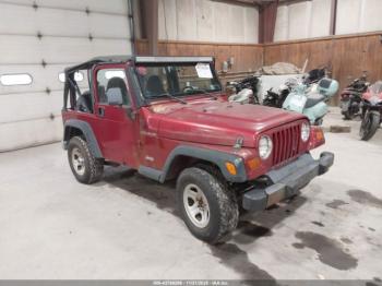  Salvage Jeep Wrangler