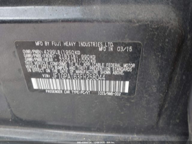 Subaru Impreza 2.0i Sport Premium Image 7