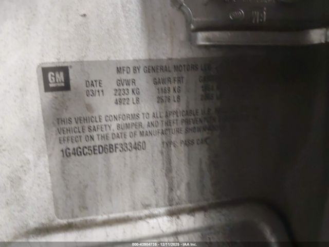 Buick LaCrosse Cxl Image 10