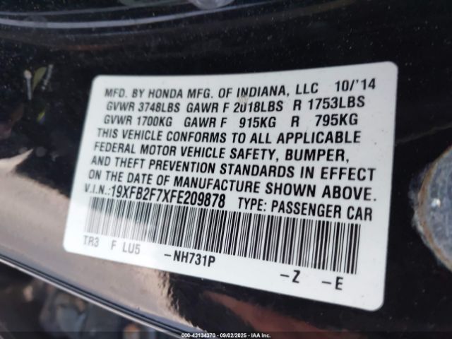 Honda Civic Se Image 15