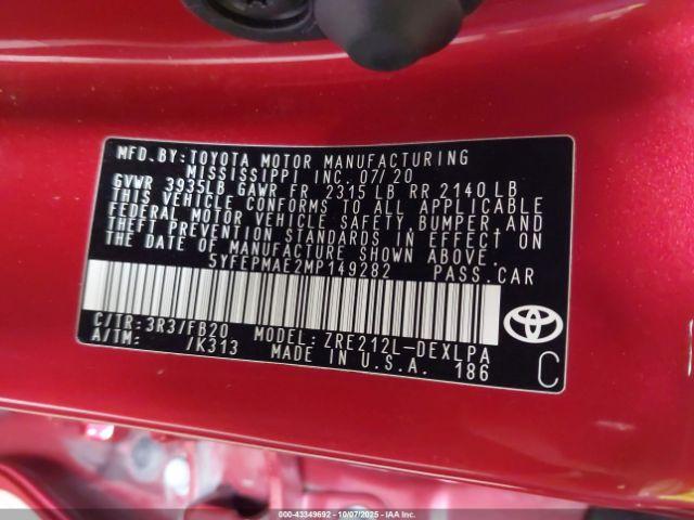 Toyota Corolla Le Image 5