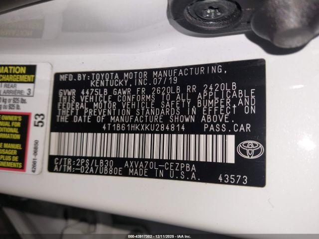 Toyota Camry Xse Image 4