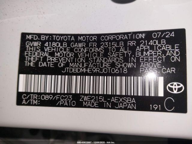 Toyota Corolla Hybrid Se Image 7