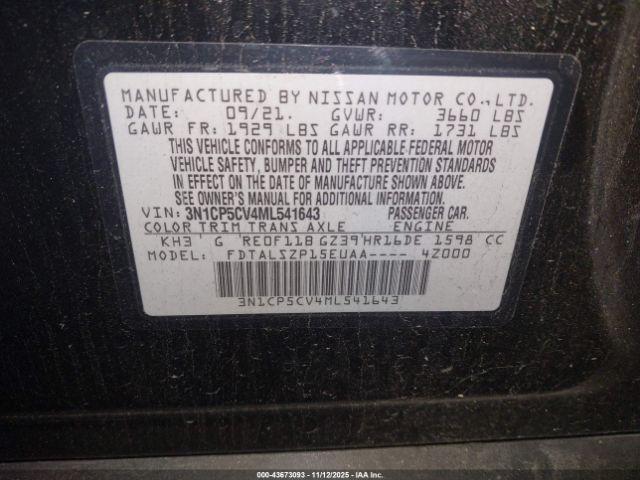 Nissan Kicks Sv Xtronic Cvt Image 14