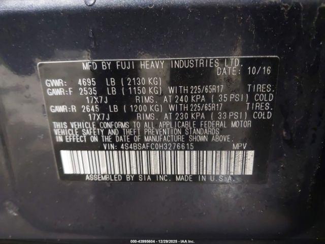 Subaru Outback 2.5i Premium Image 8