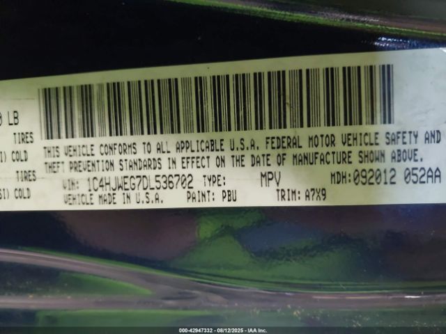 Jeep Wrangler Sahara Image 2