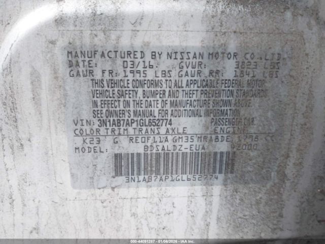 Nissan Sentra Image 6