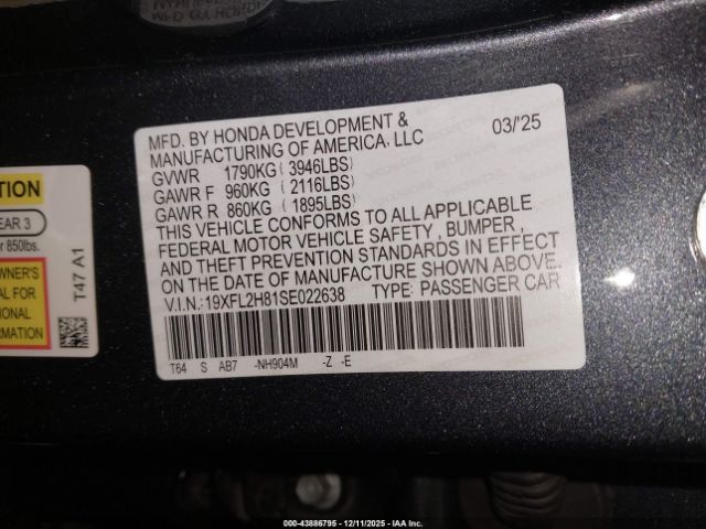 Honda Civic Sport Image 13