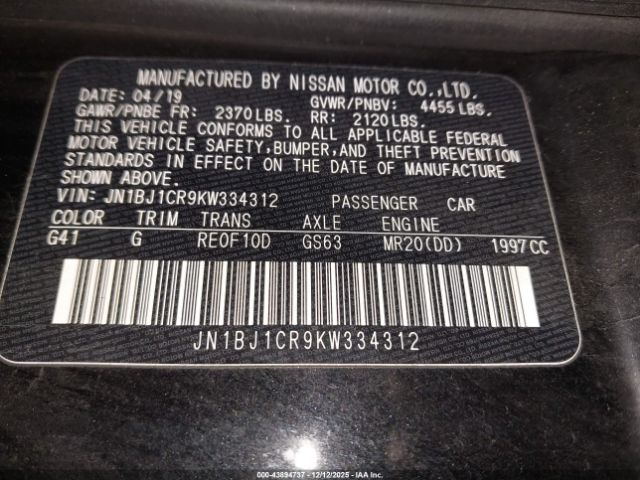 Nissan Rogue Sv Image 14