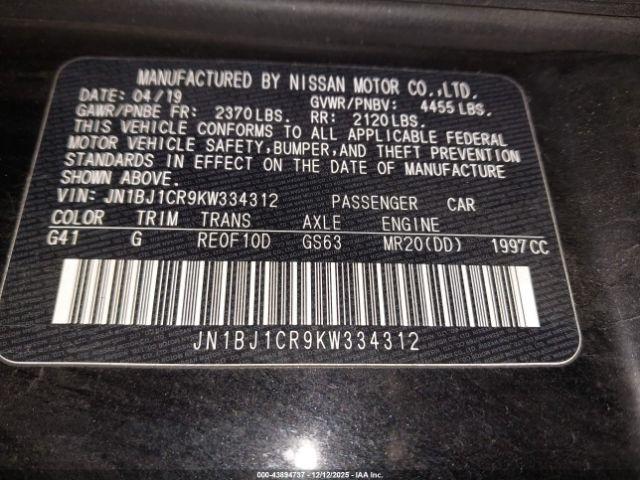 Nissan Rogue Sv Image 14