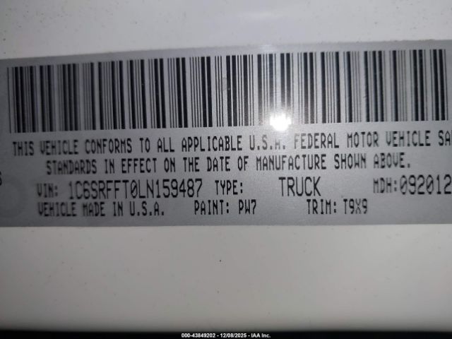 Ram 1500 Big Horn  4x4 5'7 Box Image 13