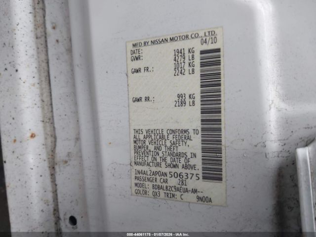 Nissan Altima 2.5 S Image 5