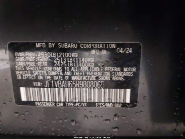 Subaru WRX Premium Image 12