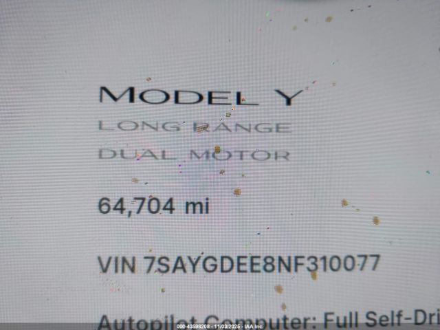 Tesla Model Y Long Range Dual Motor All-wheel Drive Image 15