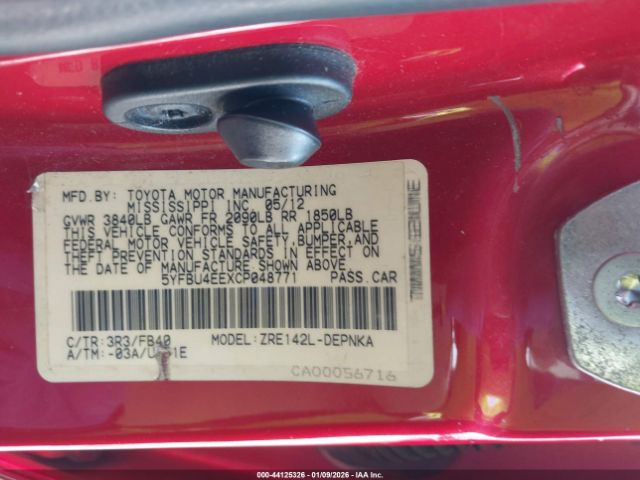 Toyota Corolla Le Image 7