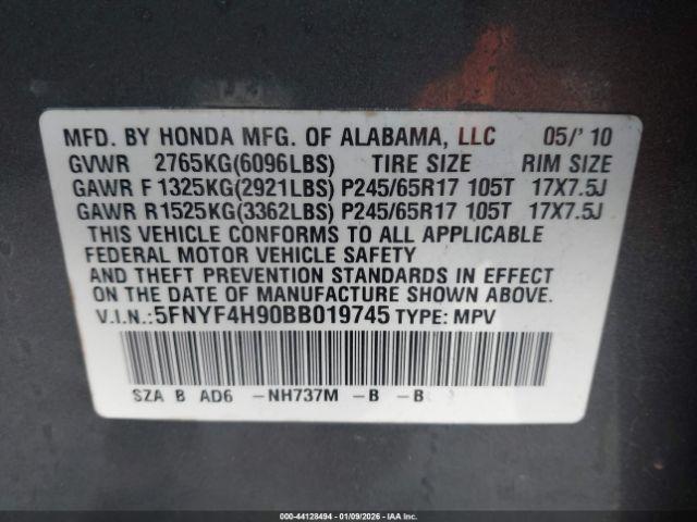 Honda Pilot Touring Image 7